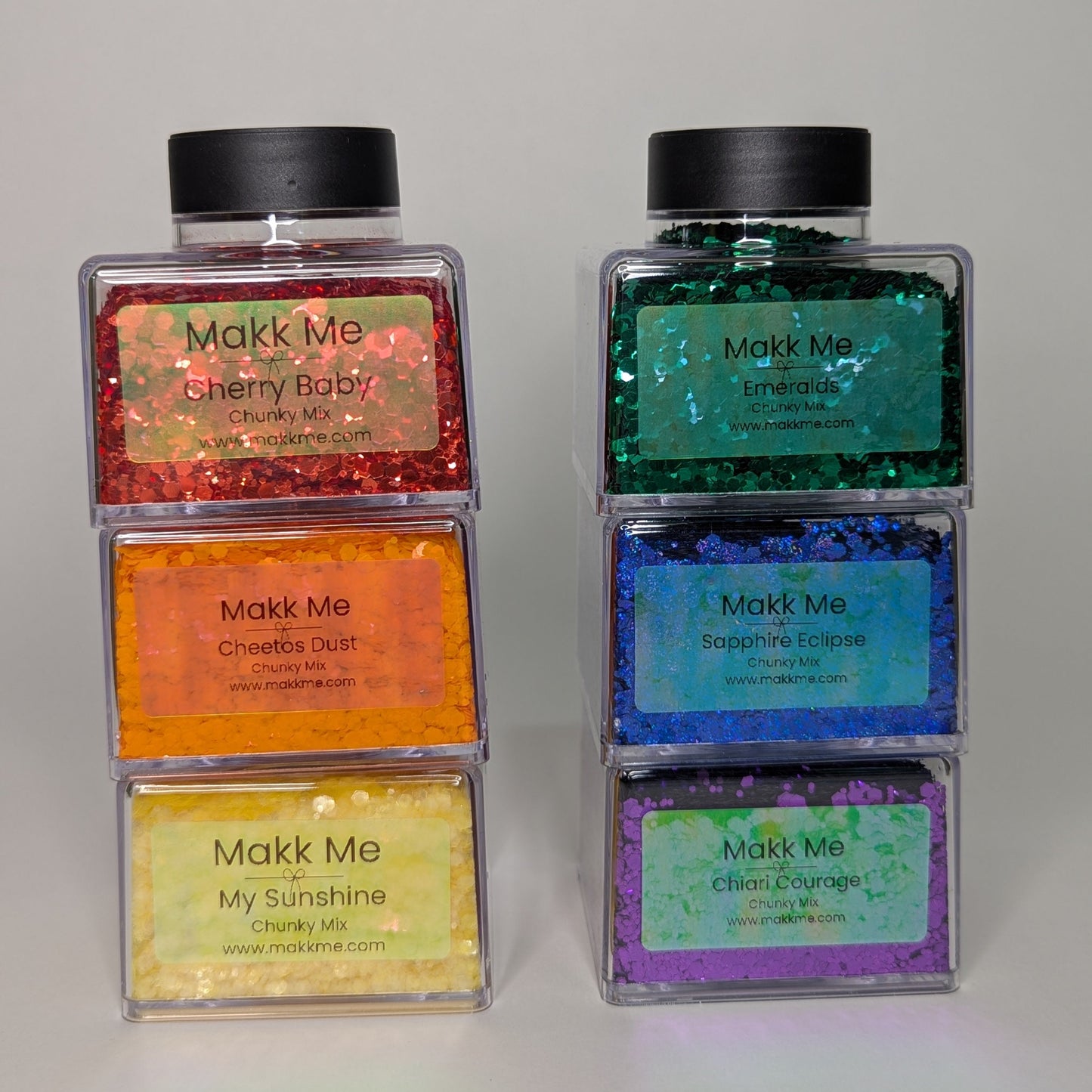 Makk Me a Rainbow - 6 glitter bundle