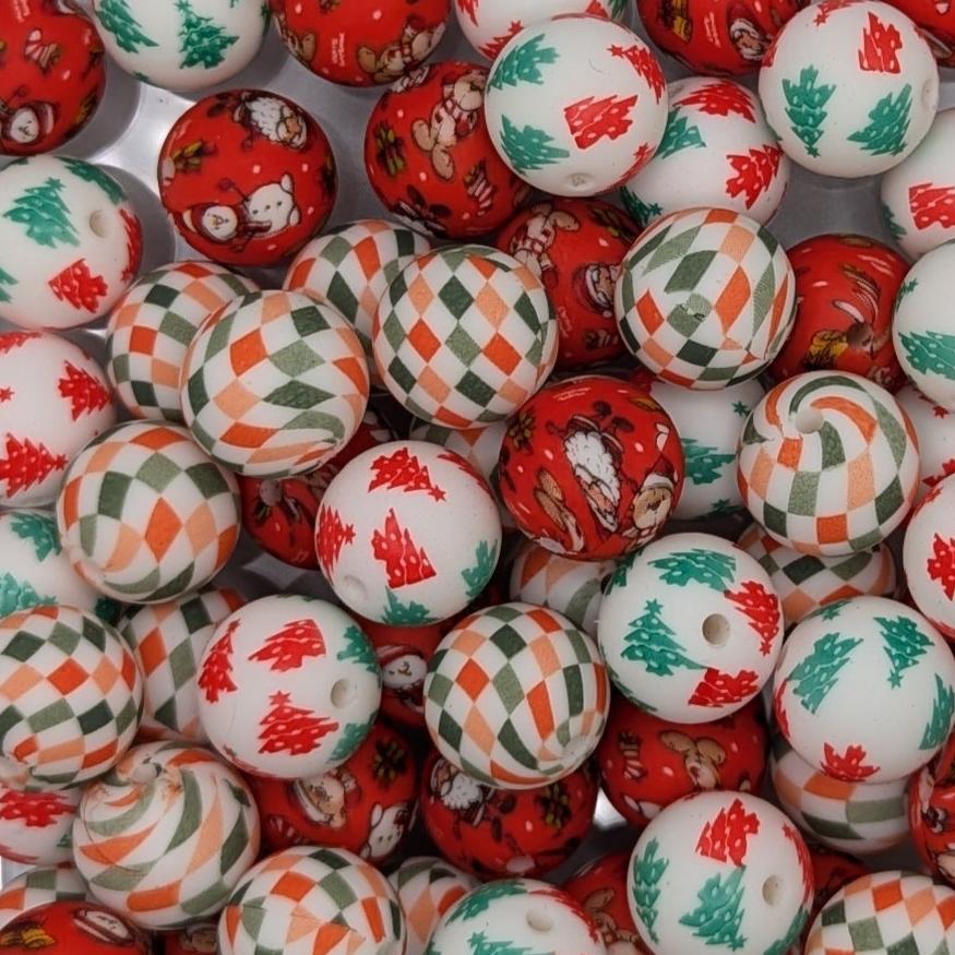 Christmas Silicone Mix (Pack of 30)