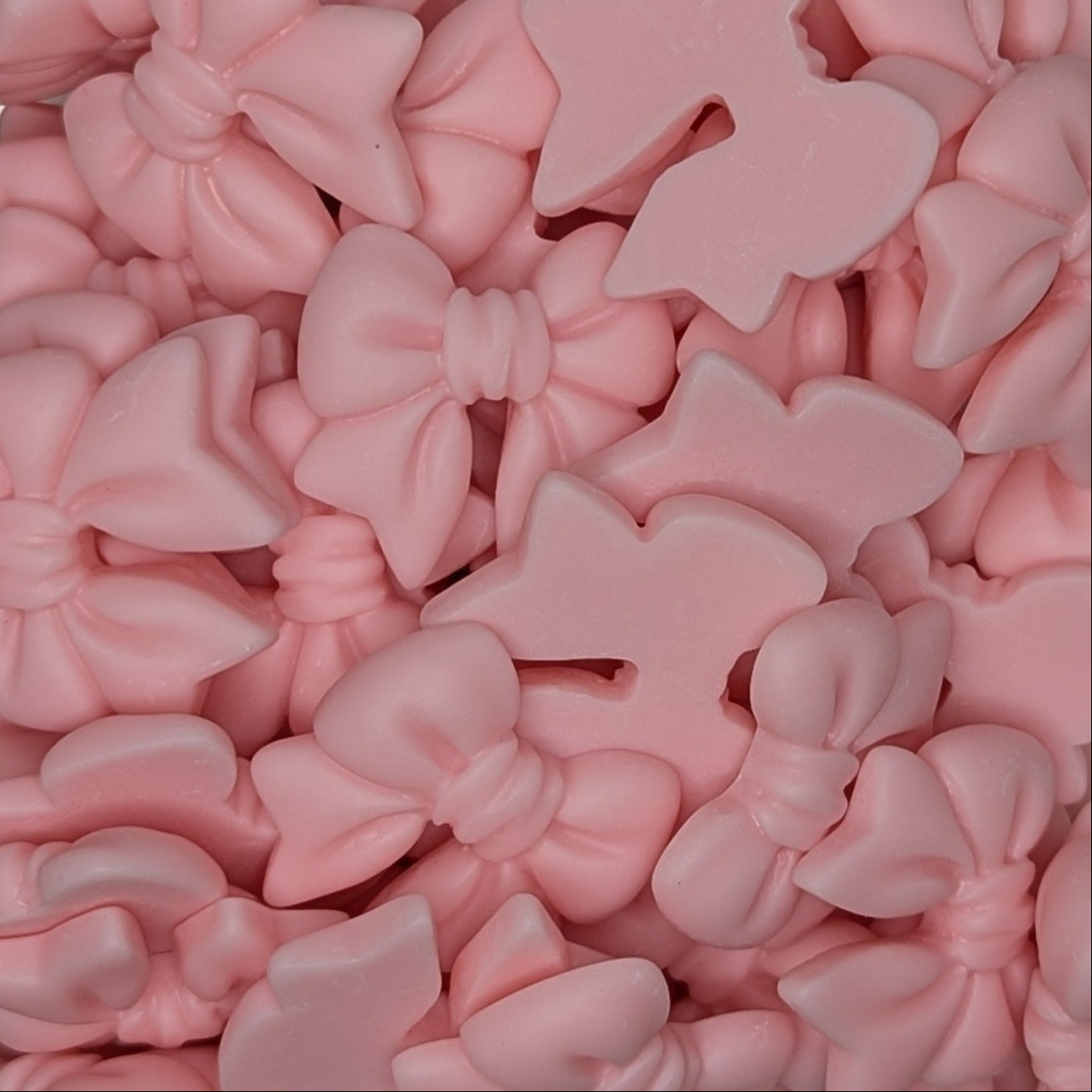 Light Pink Bows (set of 10) cabochons