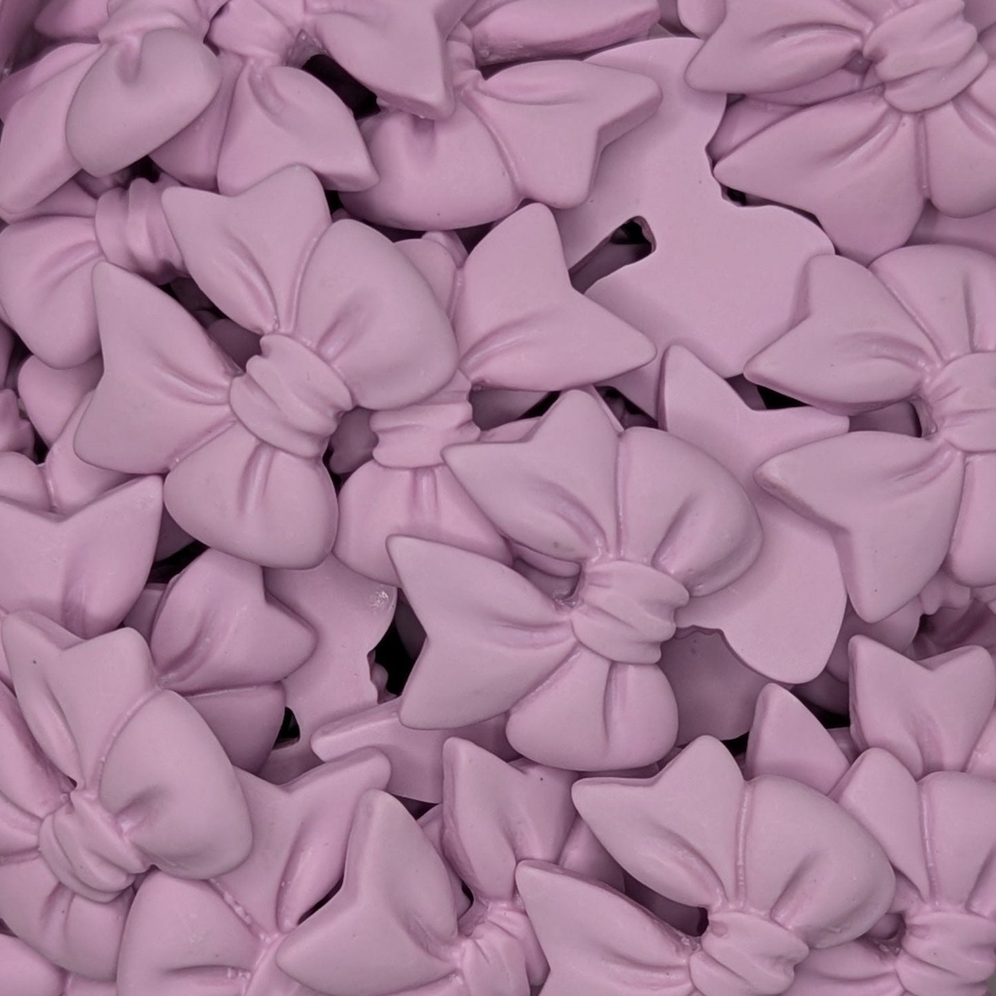 Lilac Bows (set of 10) Cabochons