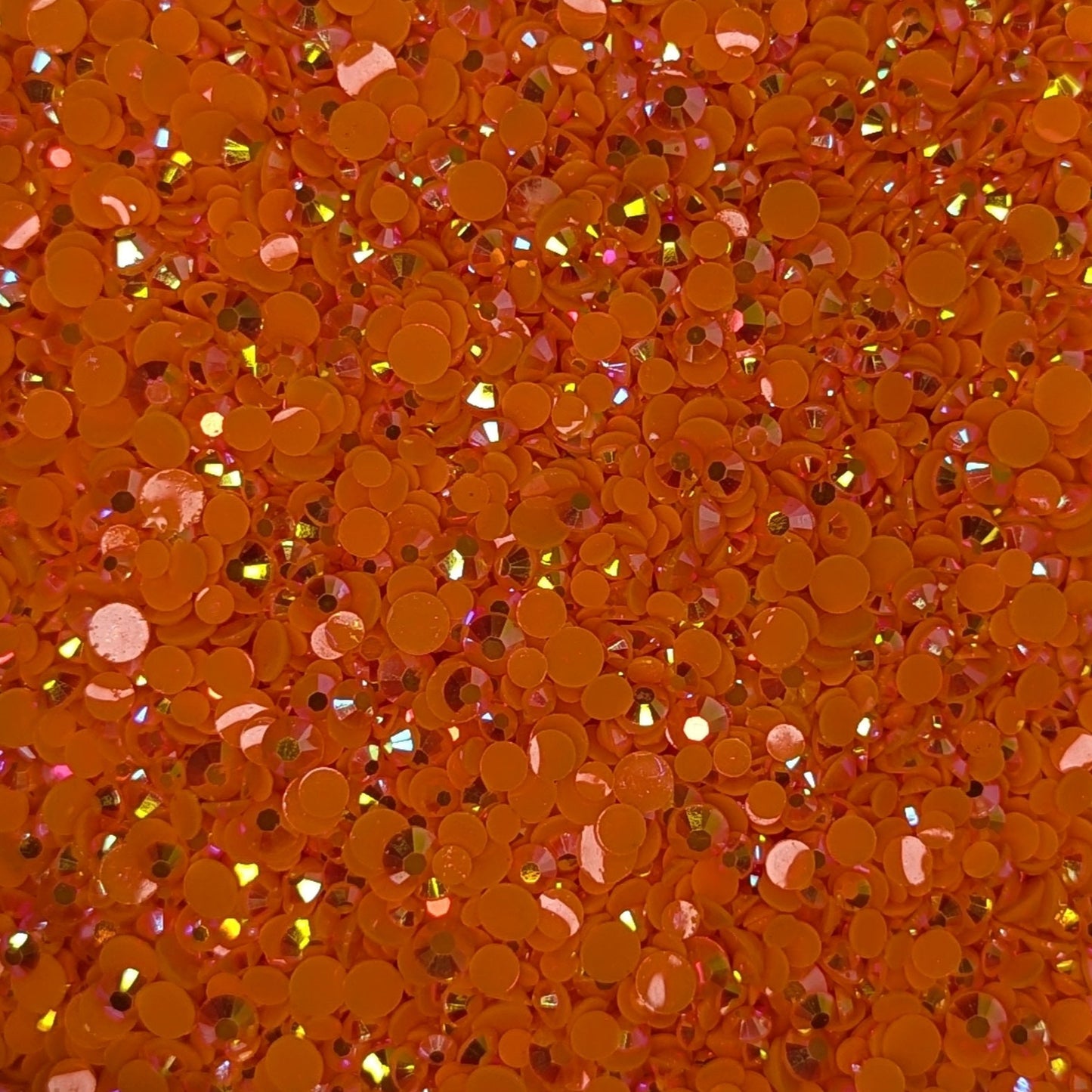 Orange you fancy rhinestone mix
