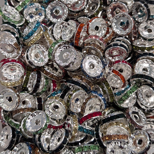 12mm Mixed Rhinestones