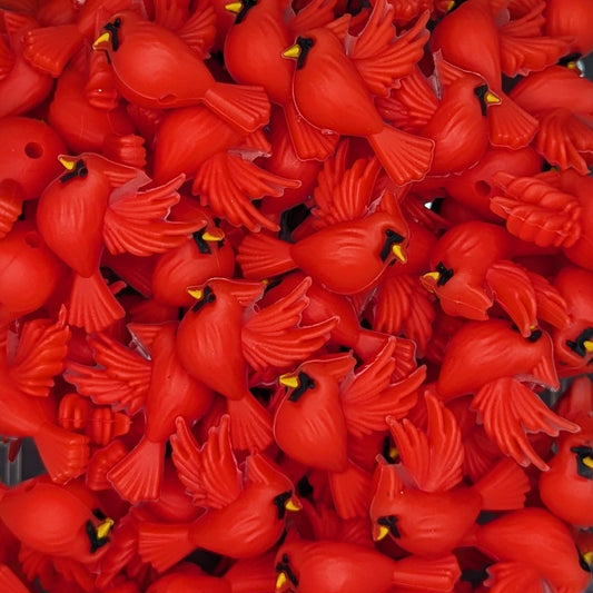 3D Cardinal bird