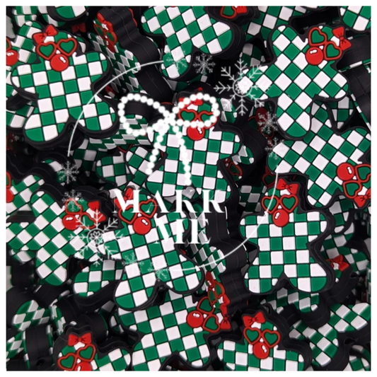 Makk Me Custom Green Checkered Gingerbread