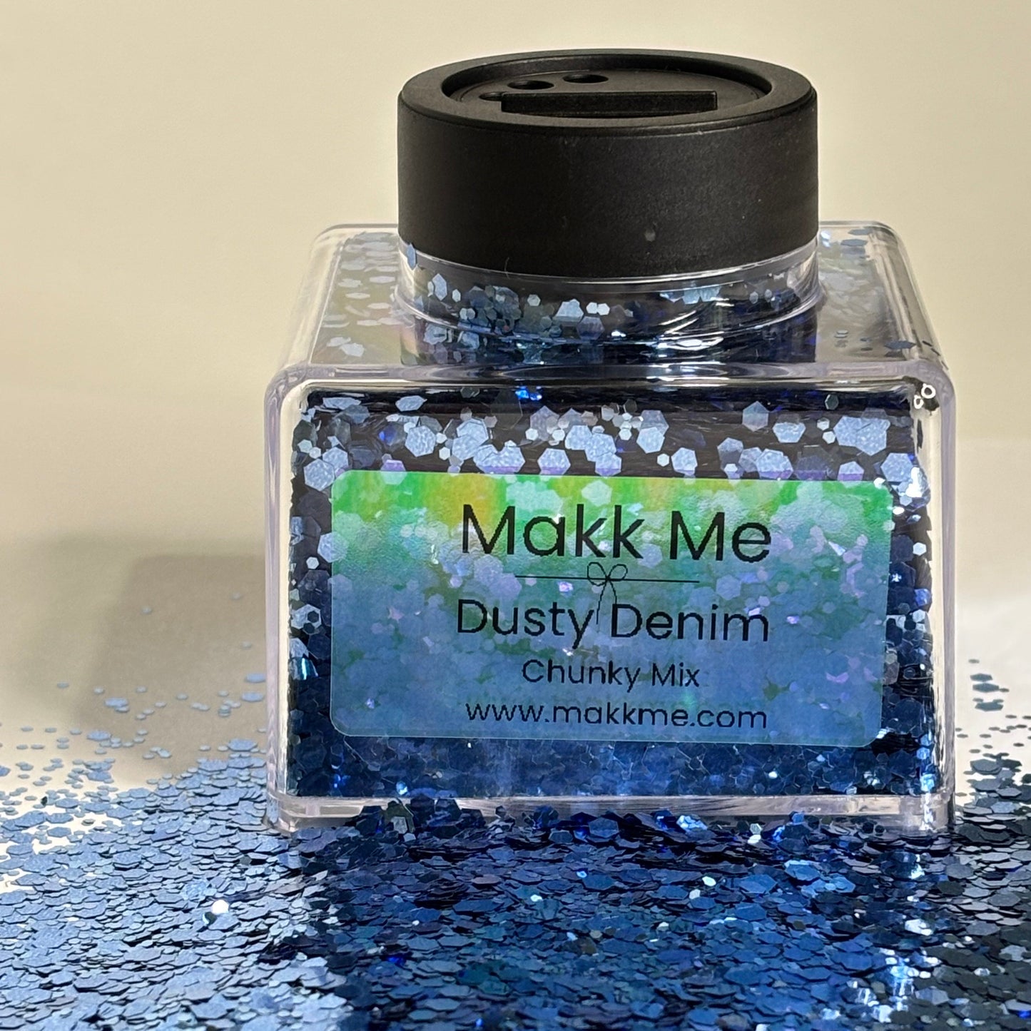 Dusty Denim Chunky Mix