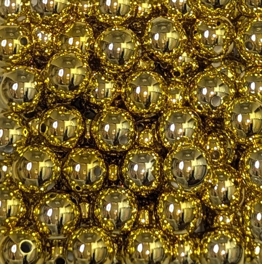 Gold Coin 16mm acrylic