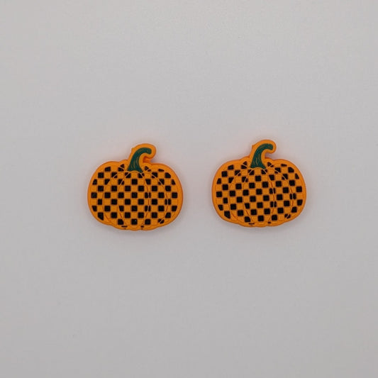 Orange Checkered Pumpkin