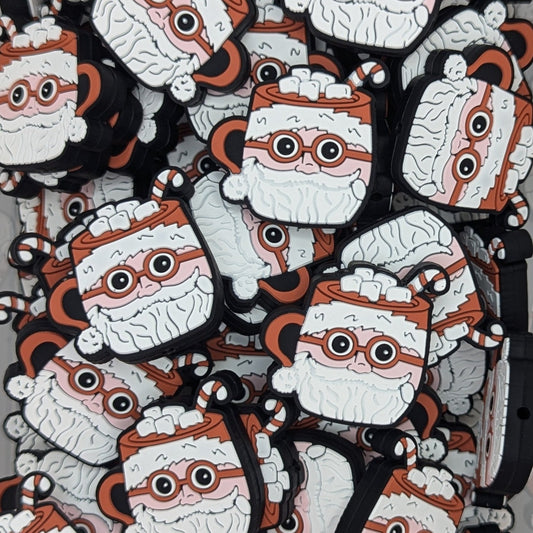 Santa Hot Cocoa Mug Focal