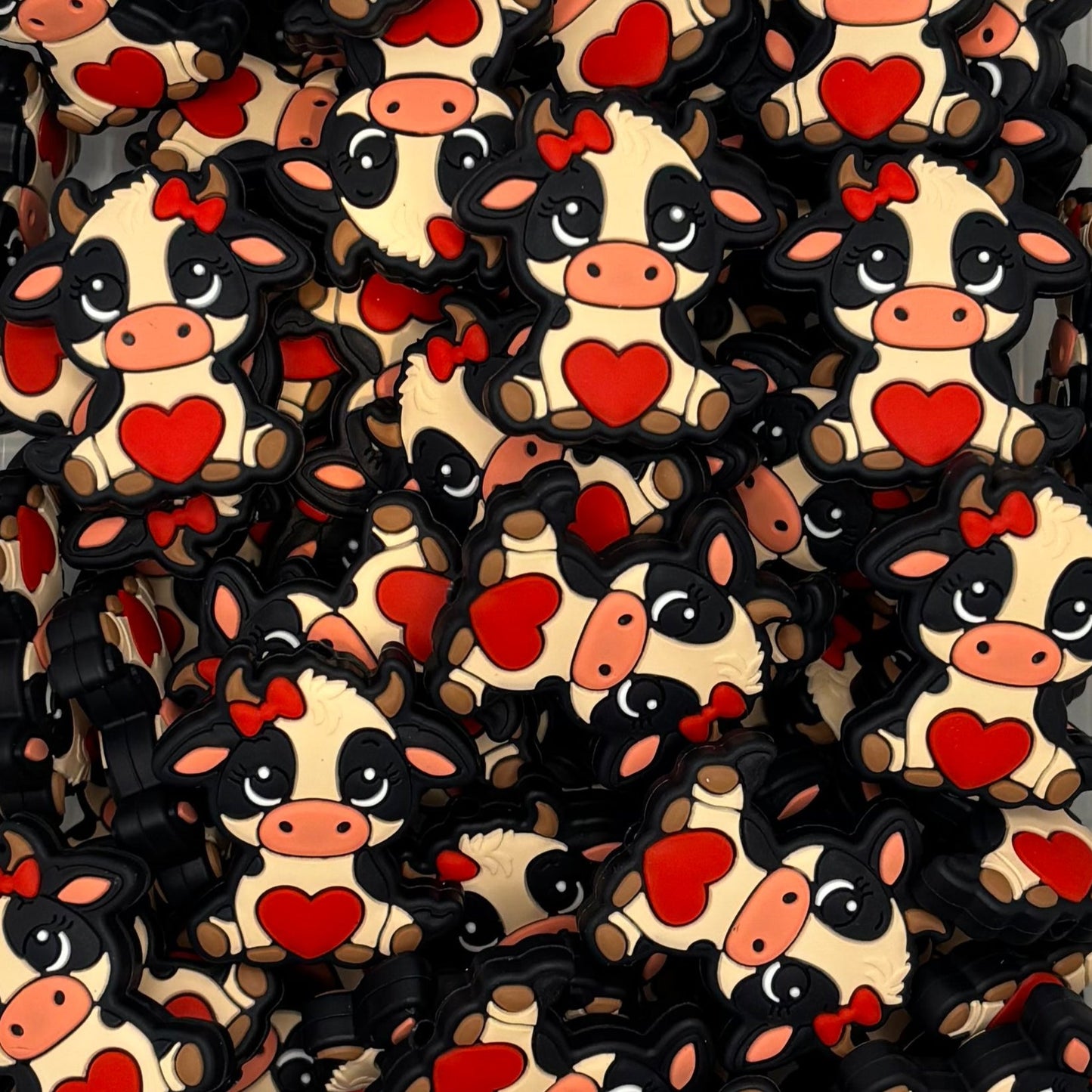 Moo Love focal bead