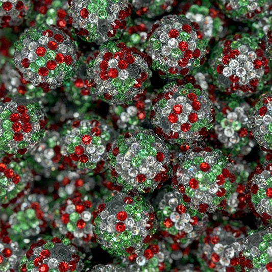 Xmas Holly Rhinestone